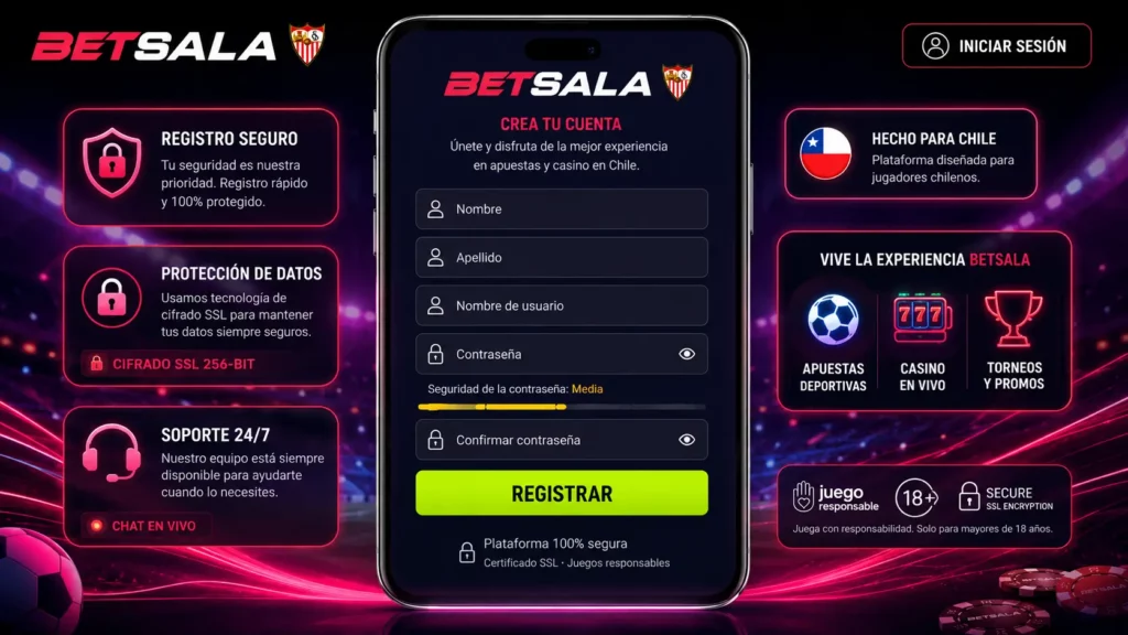 Betsala Login
